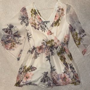 Floral romper